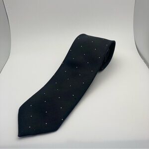 Wembley Black Tie‎ with Subtle Polka Dots